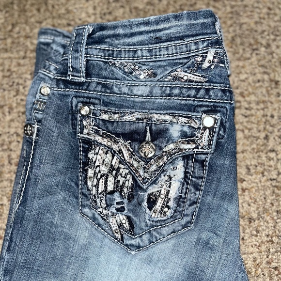 Miss Me boot cut jeans sz 26 - Picture 7 of 9